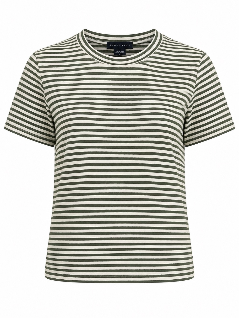 Sanctuary Striped Short-sleeve Striped Crewneck Tee Shirt